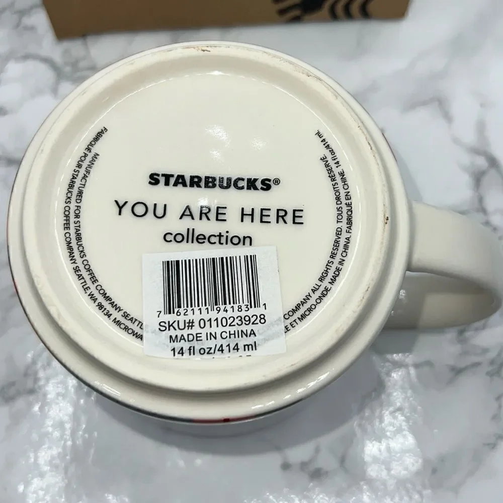 STARBUCKS 2017 Philadelphia You Are Here Collection Coffee Mug-14 fl Oz NEW!